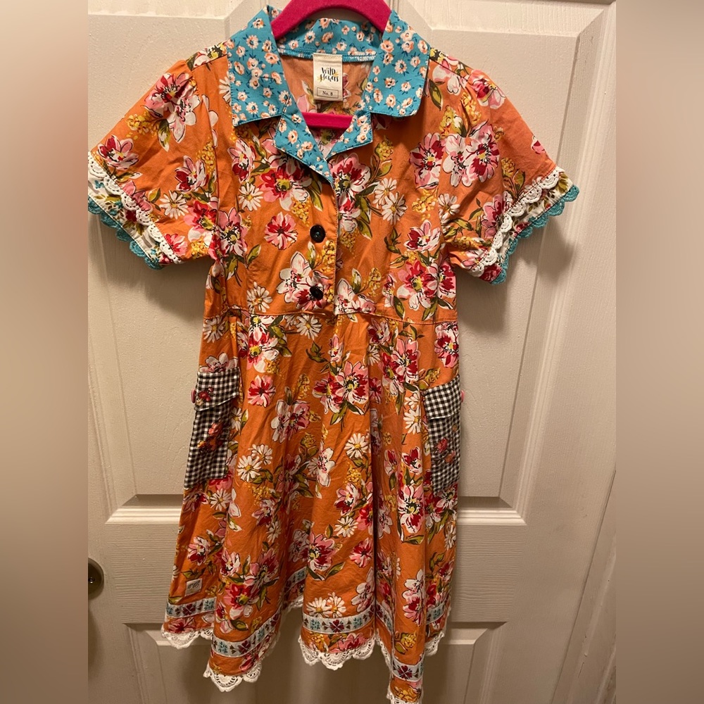 Wildflowers girls dress size 8